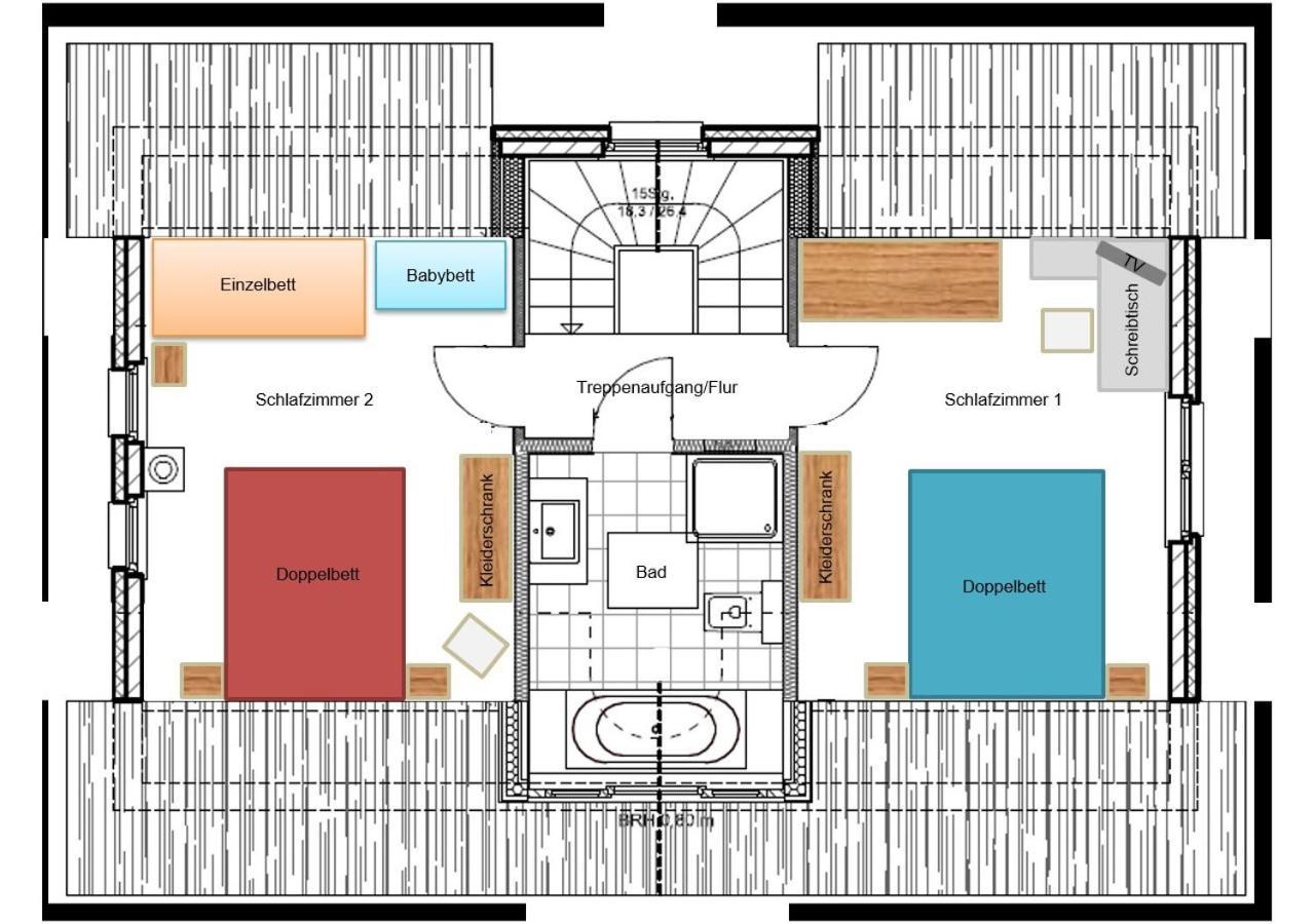 Modernes Reetdach-Ostseeferienhaus Bella Mare, Insel Usedom Mit Sauna, Kamin & Sonnenterrasse Zirchow Zewnętrze zdjęcie